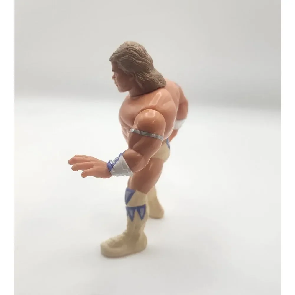 WWF Hasbro Titan Series 8 Lex Luger Wrestling Action Figure 1991 with Belt